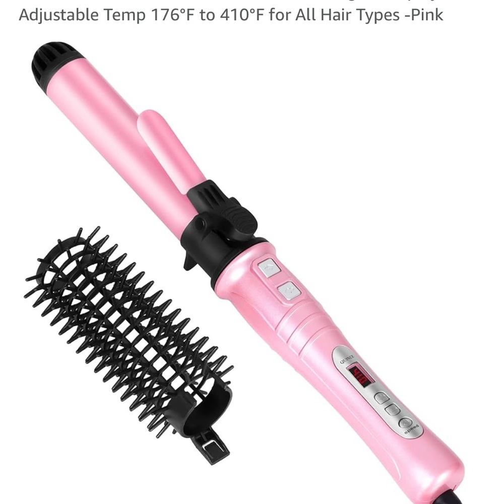 SOLD Professional Tourmaline Ceramic Curling Iron with Auto Rotating Barrel